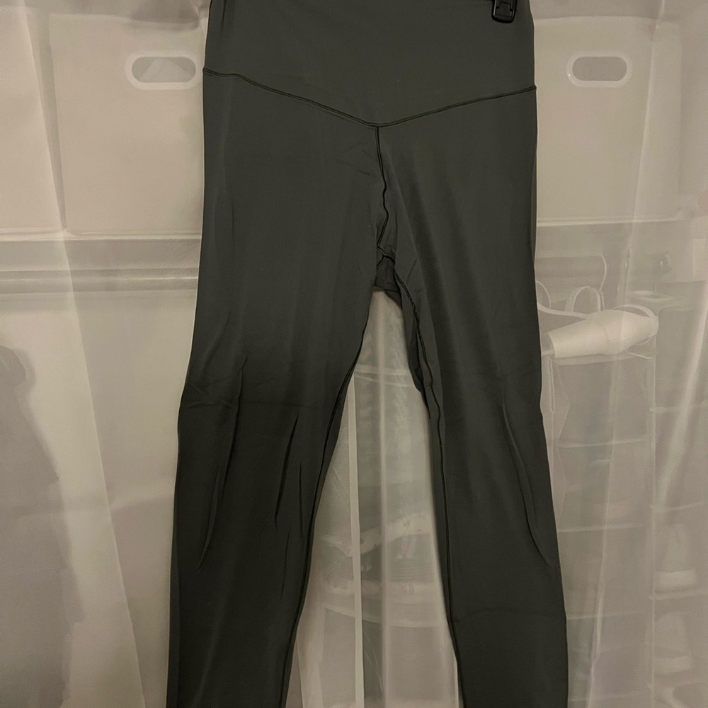 Aerie Green High-Rise Leggings